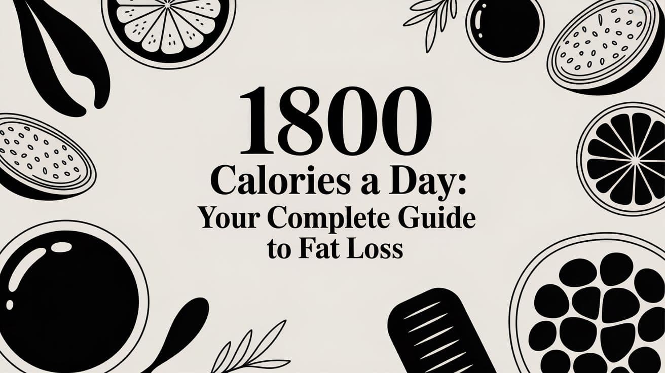 1800 Calories a Day: Your Complete Guide to Fat Loss