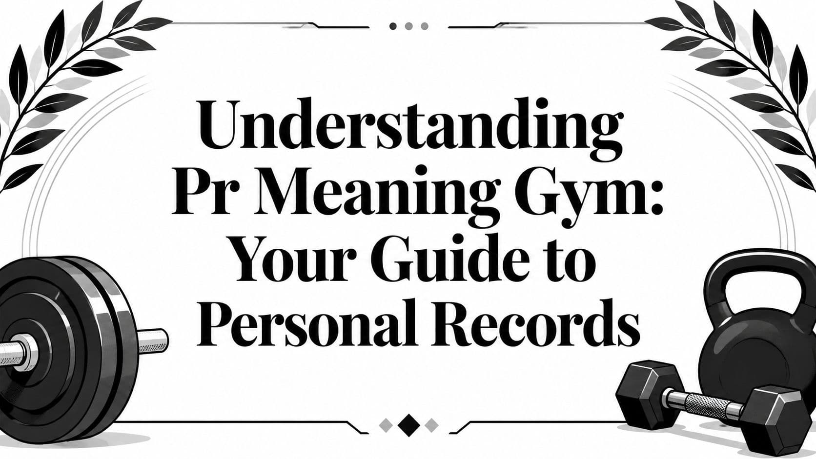 Understanding Pr Meaning Gym: Your Guide to Personal Records