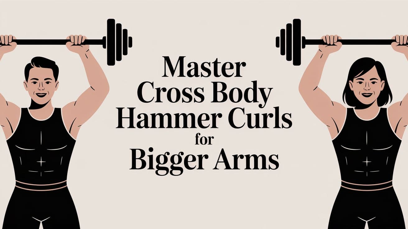 Master Cross Body Hammer Curls For Bigger Arms