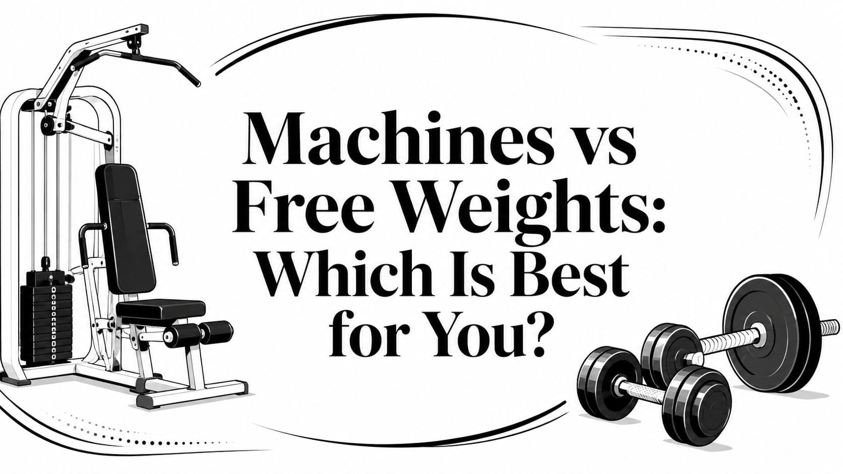 Machines vs Free Weights: Which Is Best for You?